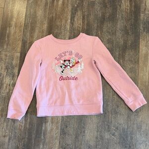 Jumping Beans Pink Sweatshirt with Minnie and Daisy